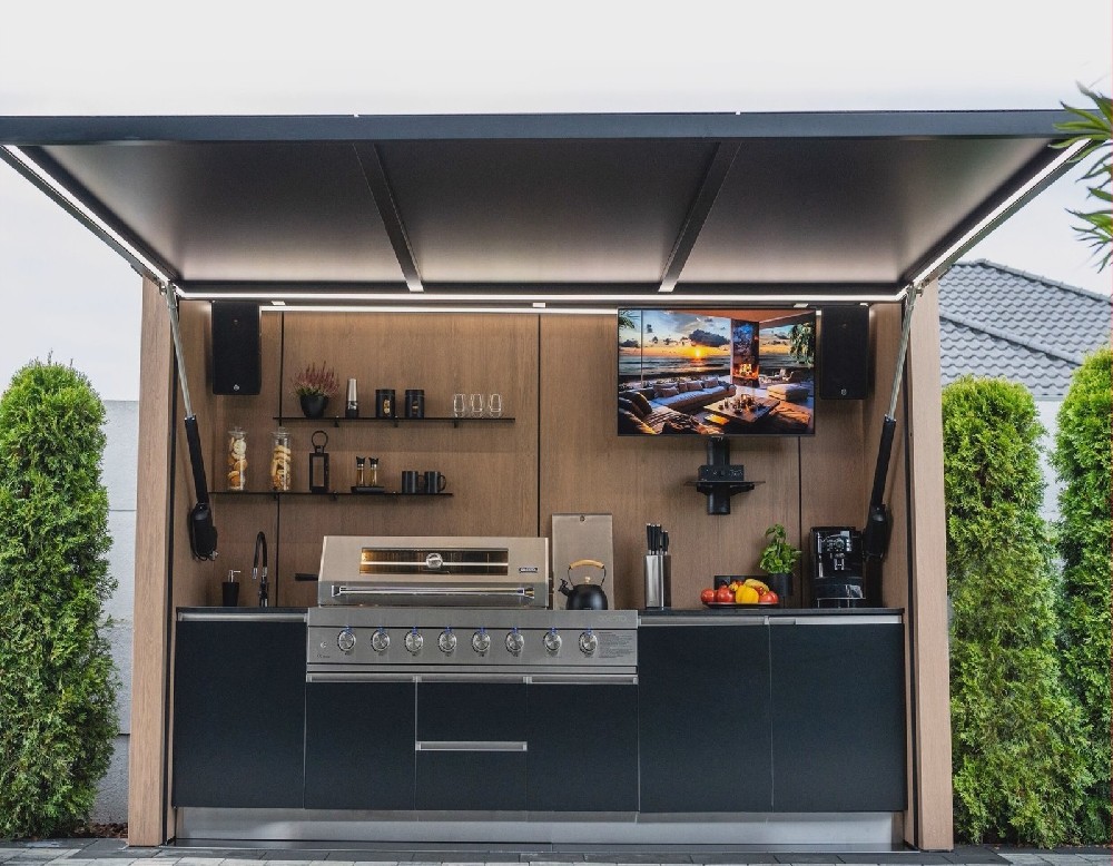 Out door BBQ kitchen